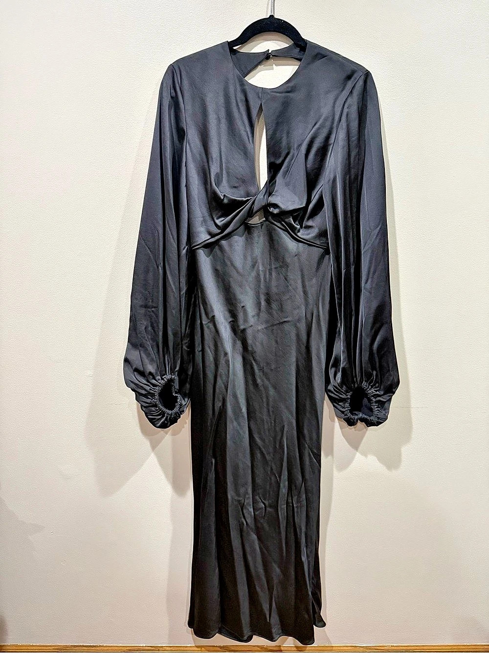 Significant Other Demi Dress Midi in Black US 6